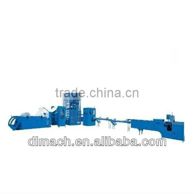 DL-WSZ-LX 2500 Series of Full-automatic High-speed Kitchen Towel Auto Packaging Production Line