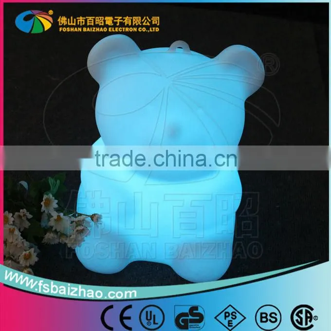 led decorative bear light/table lamp mood light