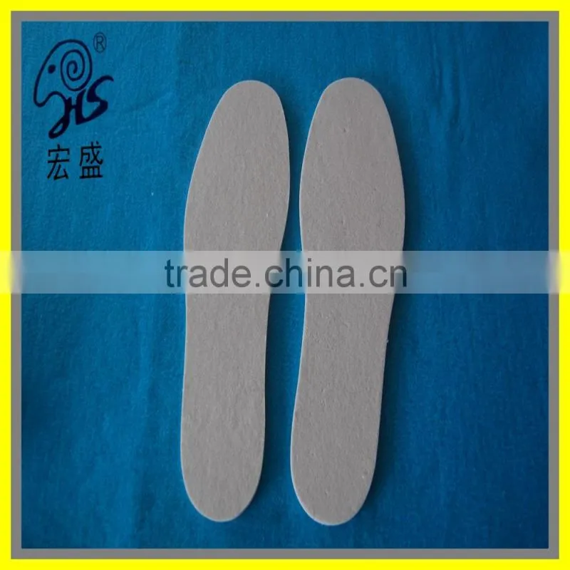 Winter wool felt insoles for keep warm