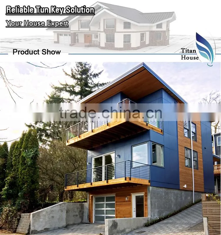 Prefab Home Plan with 3 Bedroom and 3 Storey