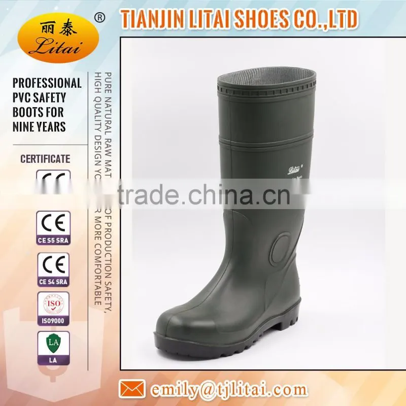 Cheap Men Black Safety Work Boots