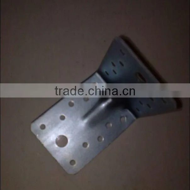galvanized reinforced shelf bracket