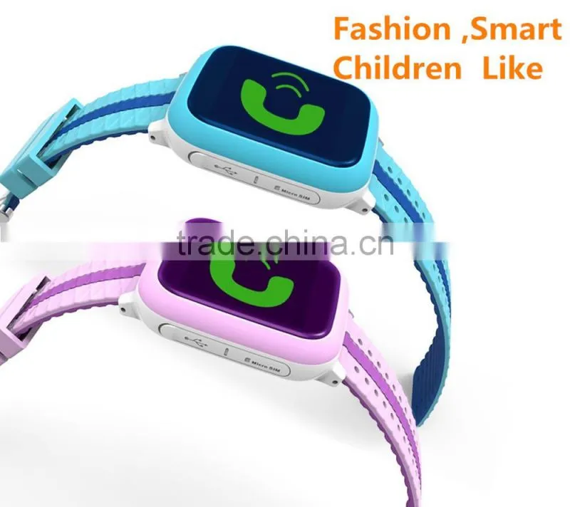 Waterproof Smart GPS Watch For Kids with Russian and English Language