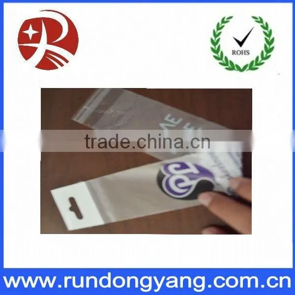 2013 Heat seal resealable plastic opp bag