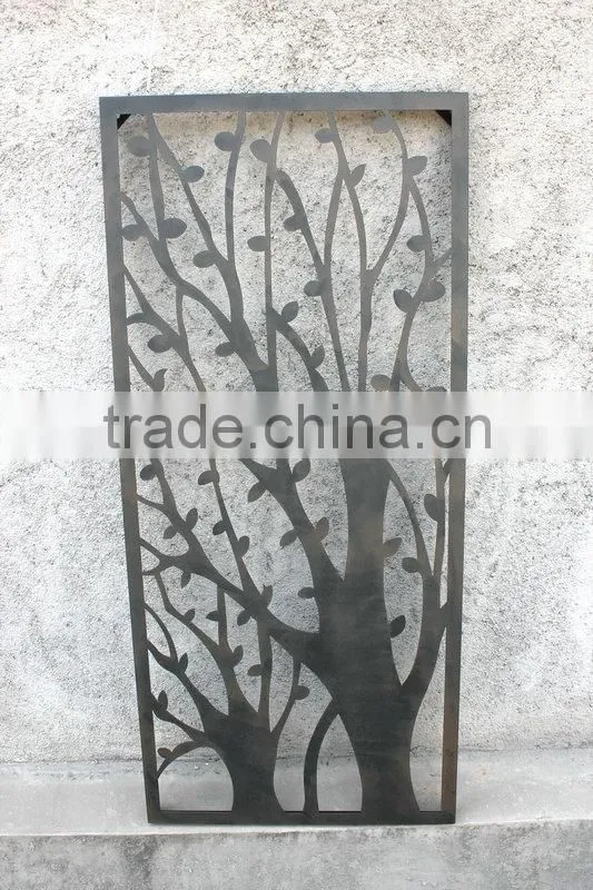 Decorative metal wall art