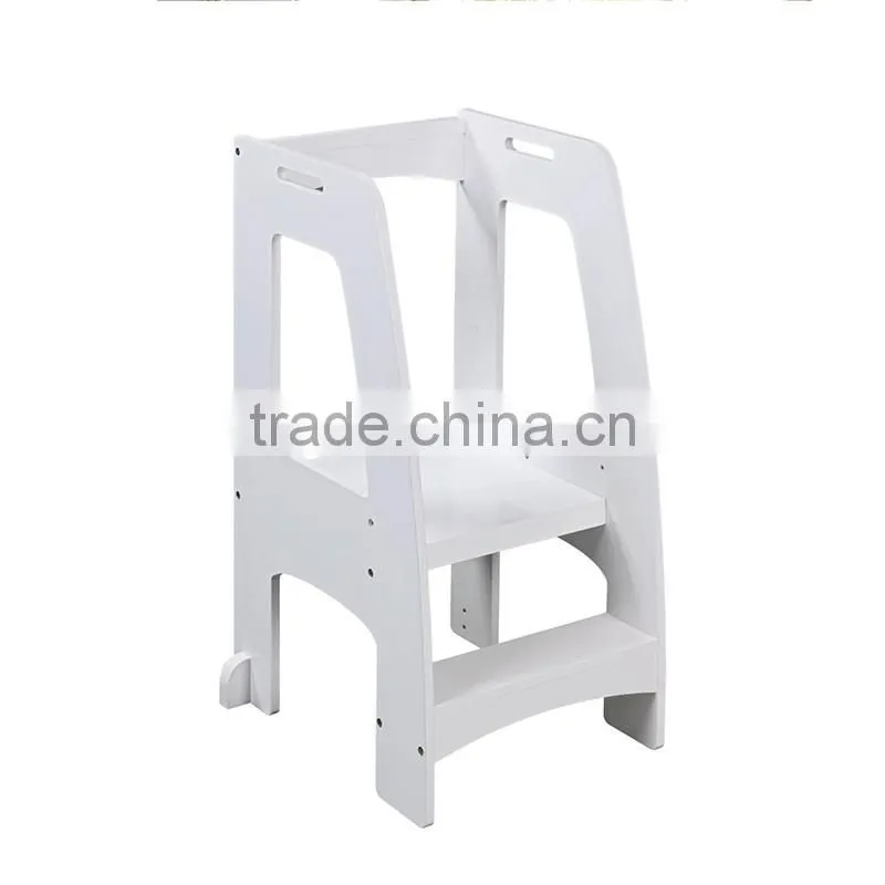 New design Step-Up Kitchen Helper Stools kids step ladder stool with handrail foot stool