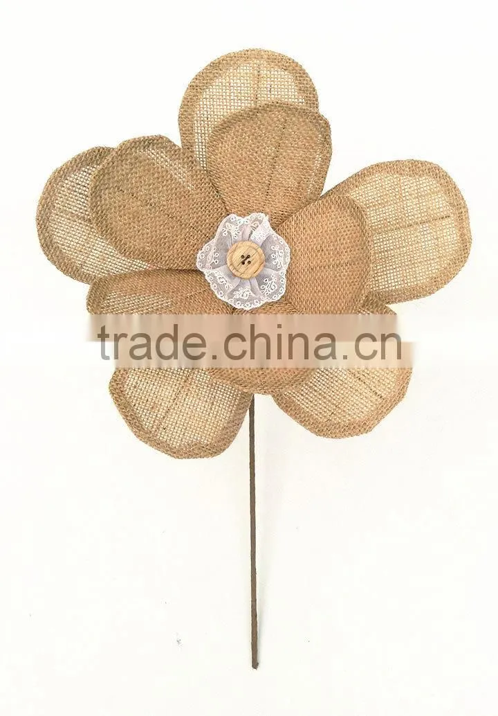 bulk buy from china linen artificial flowers with long stem