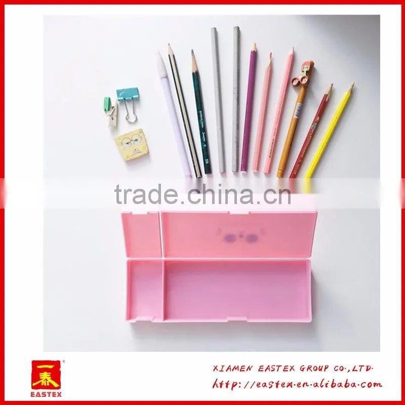 high quality cartoon packing pencil box & kids pencil case