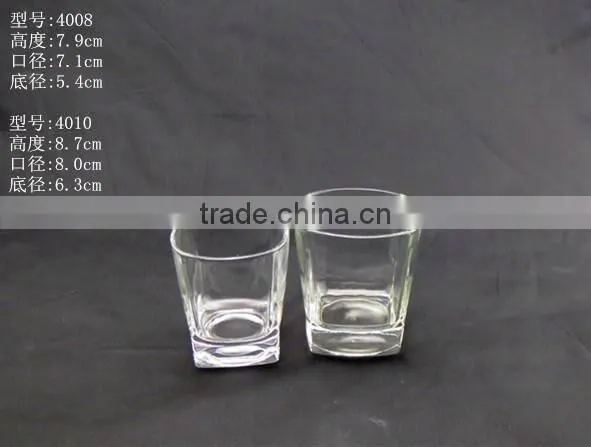 customized logo 3oz color changing glass shot glass for promot