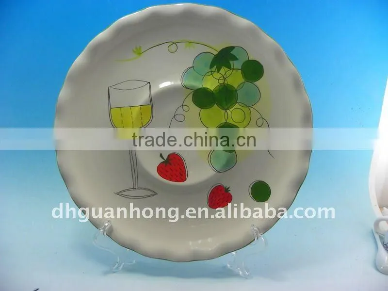2011Colorful Fruit Ceramic Plate