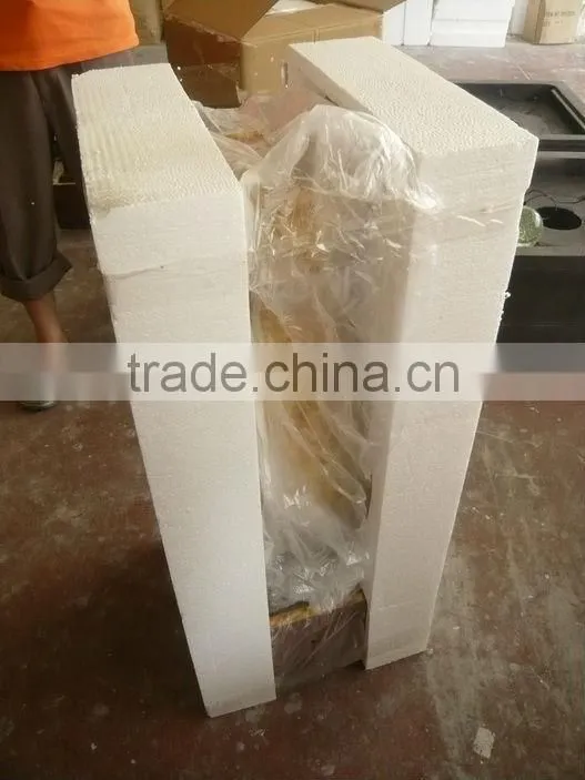 hotel decorative led resin vase fountain