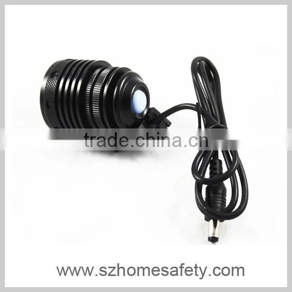 Unique Fire Rechargerable 1200 Lumens CREE XM-L U2 Waterproof LED Bicycle Head Lights (Fish Eye Len)