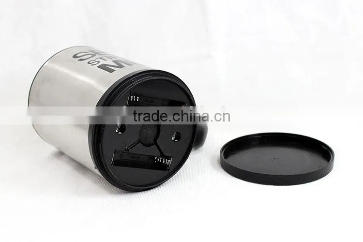 Self stirring mug