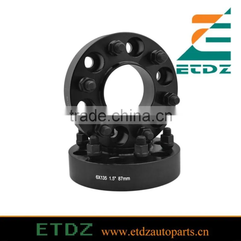 Black 1.5" 6x135 MM Hub Centric Wheel Spacers Adapters forFord F-150 Raptor Expedition