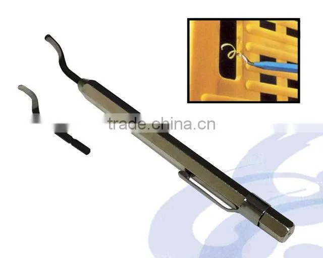 DIY Hand HSS Blade Deburring Tool Set For Plastic Hand Deburring Tool Set