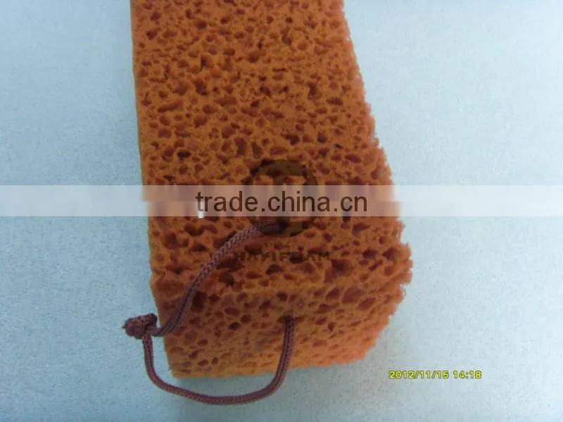compressed bathroom cleaning sponge