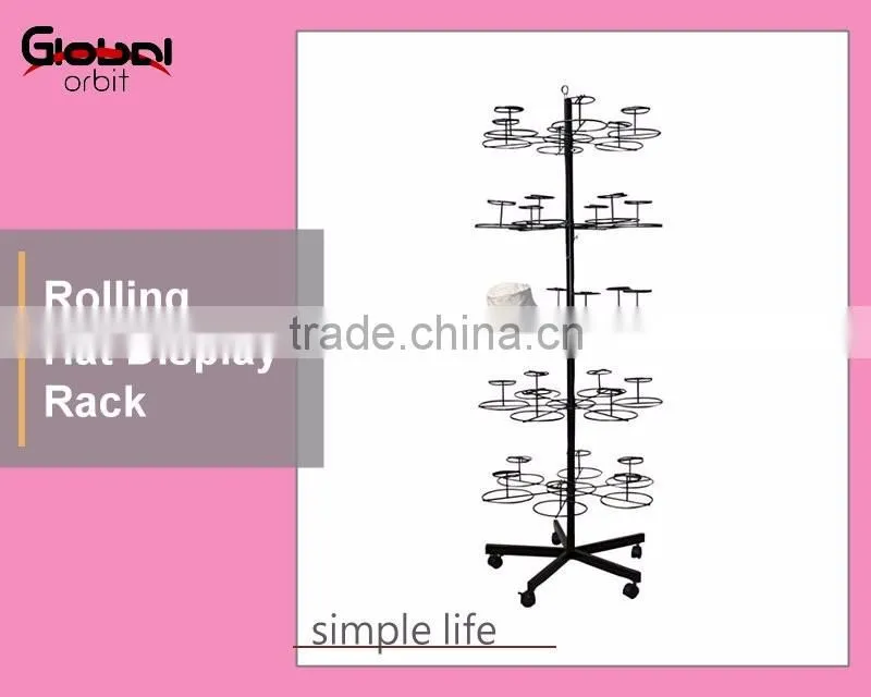 Durable Heavy Duty Shop Hanging Display Fixture Metal Circular Display Rail