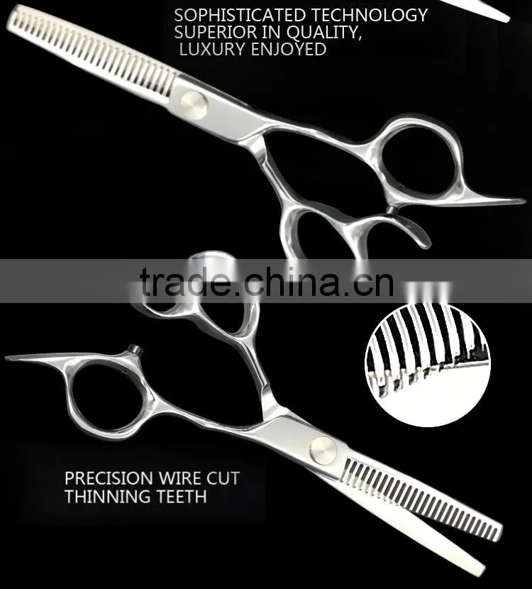Reversed Blade Hair Scissors Made Of Japanese Cobalt Steel Barber Scissors