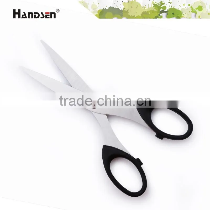 6-1/4" popular PP/ABS plastic handle office paper scissors
