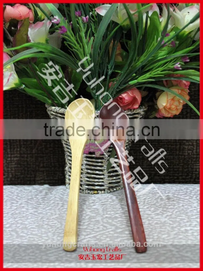 Eco-friendly bamboo coffee spoon for promotion