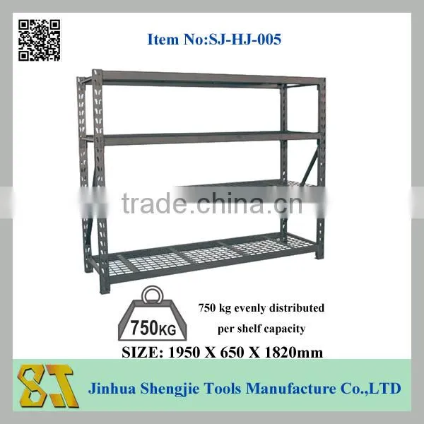 Top hot selling five layers Used store shelf, Mini Metal Wire Shelf