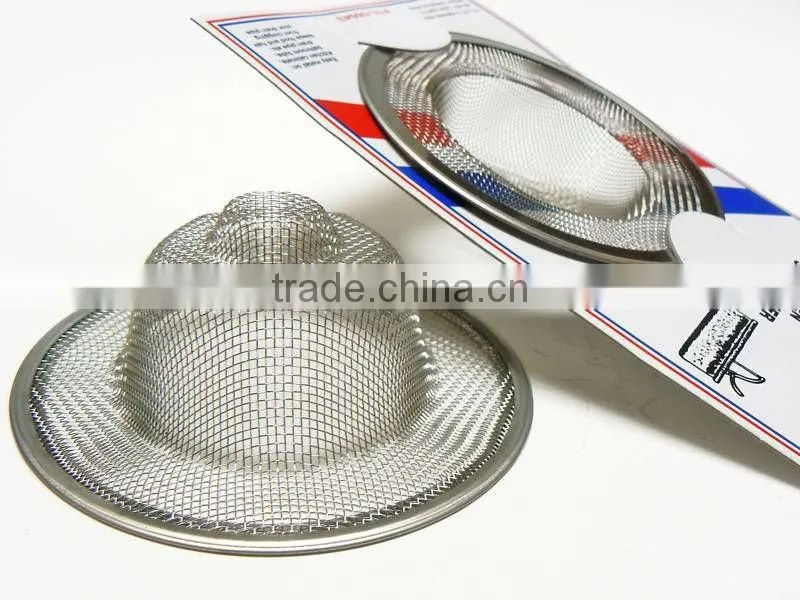WIRE MESH SINK STRAINER FOR KITCHEN AND BATHROOM