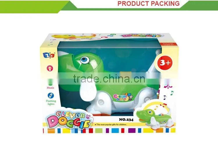 New product battery operated robot toy dog electric walking dog toy for kids