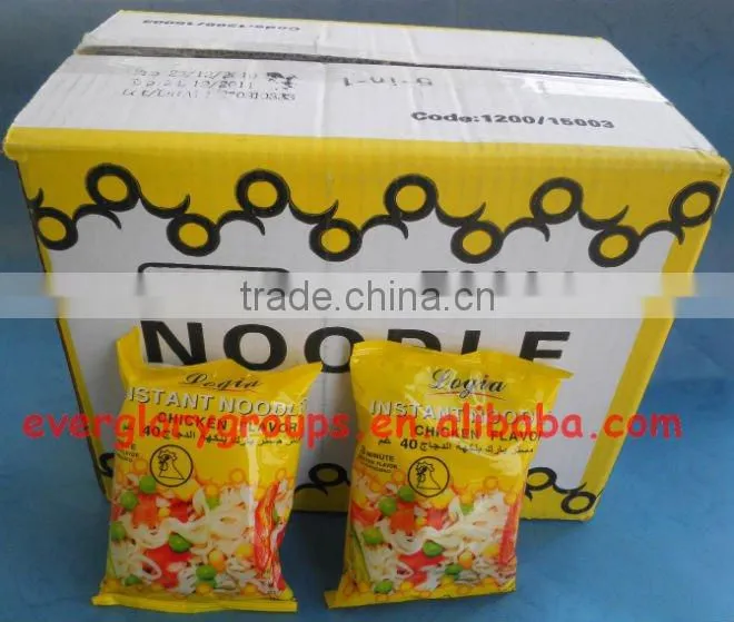 Instant chicken noodle