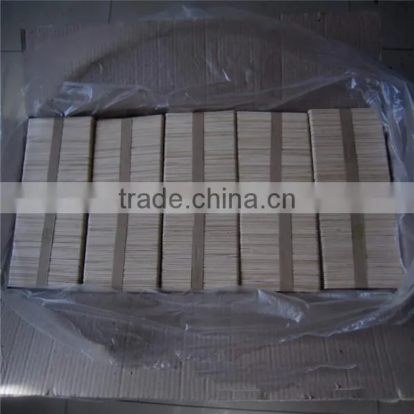 Eco friedly disposable brich wood popsicle stick ice cream