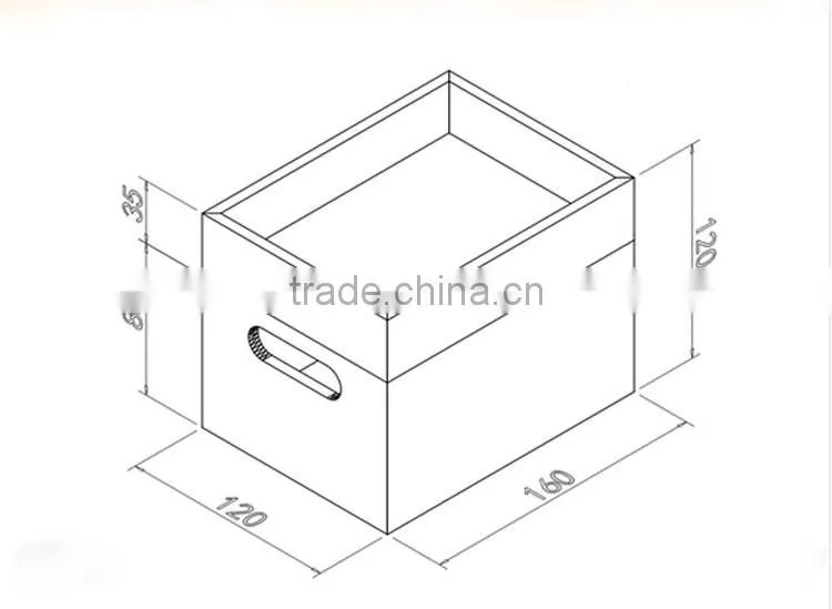 Clear ,simple and beautiful factory direct handmade custom bamboo box