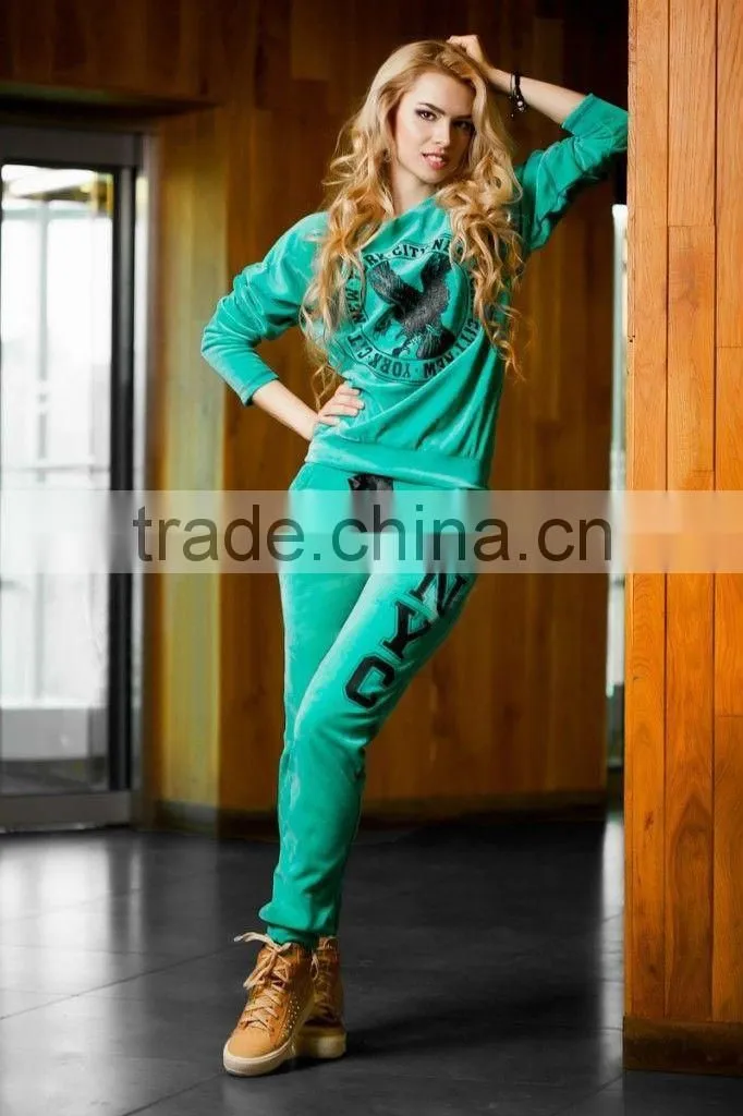 OEM NYC ladies Veluor Tracksuit