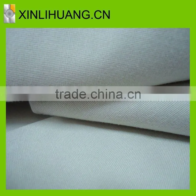 High-quality 100% plain white cotton fabric 32x16x130x50