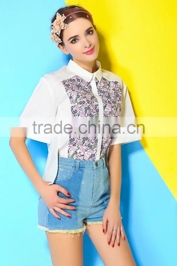 HOYUGO hot selling plain women fitted blank t-shirts women t shirt