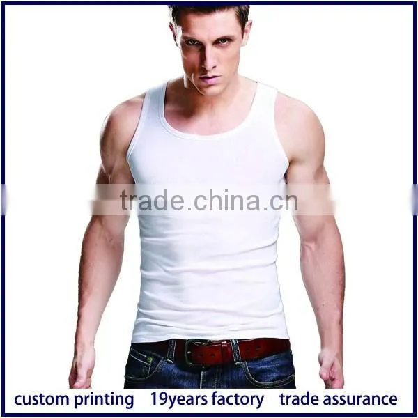 Custom Cotton/Spandex Gym Tank Top