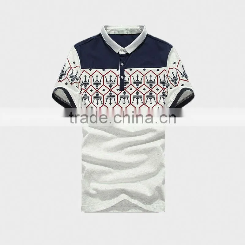 2015 Men's Polo Shirt with print