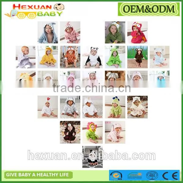 20designs you can choose Bathrobe Cartoon Baby Towel Character