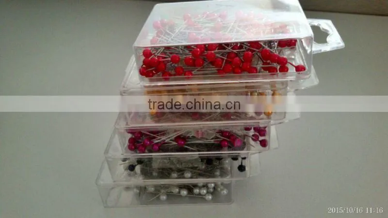ball round headed fake pearl pins