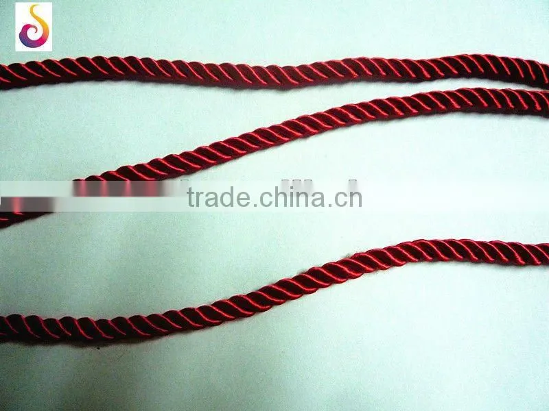 Twist packing cord for decoration