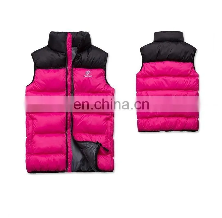 Womens winter warm padded vest jacket
