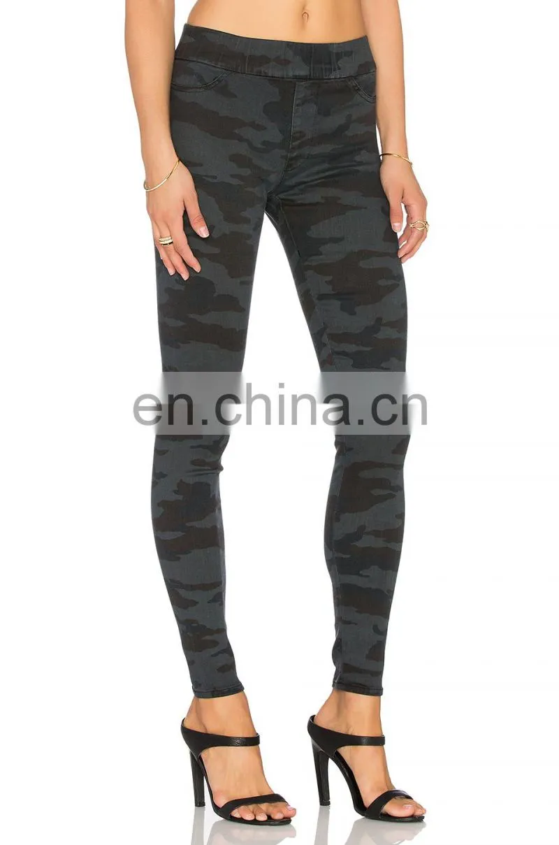 Matching Shirt and Pants Lady Military Pants