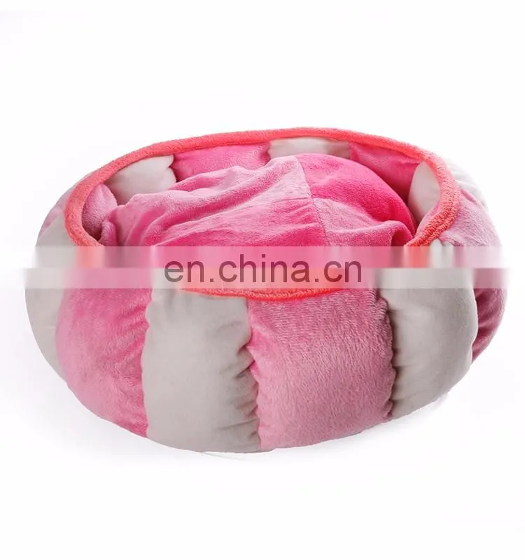 2016 new stlye Anti peel pumpkin fossa pet bed