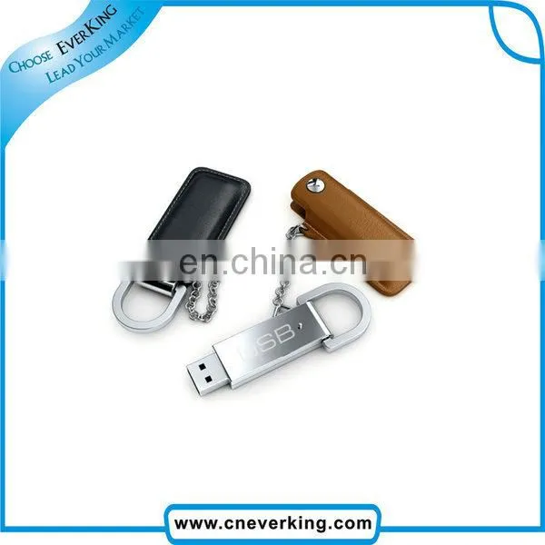 promotional product 32gb leather usb flash memory