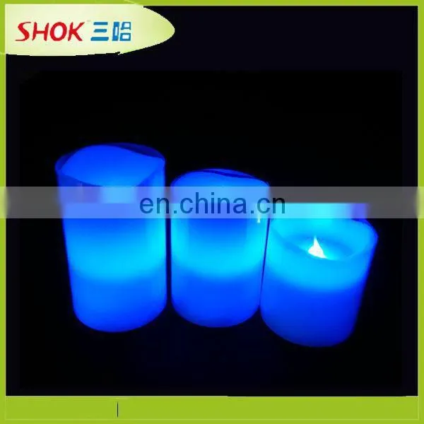 Long lasting tea candle led, wax candle, flashing led candles