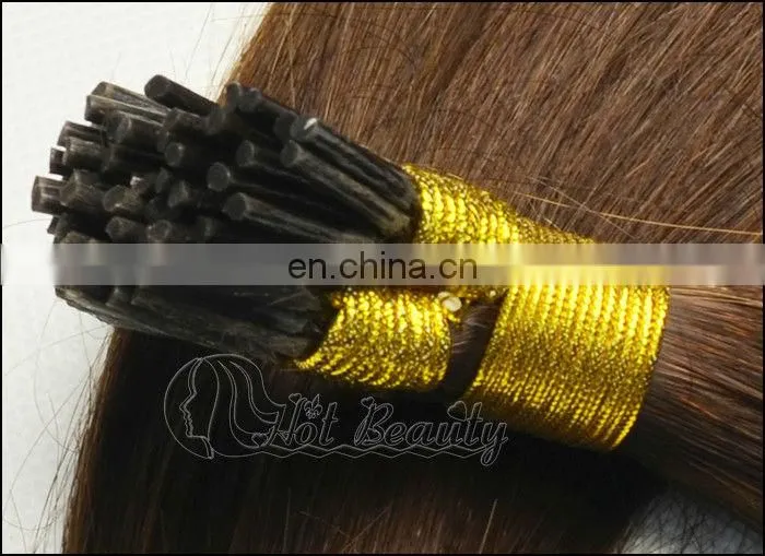 european remy i tip human hair extensions offer many colors