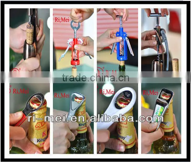 New designed beer bottle opener with plastic handle 1030