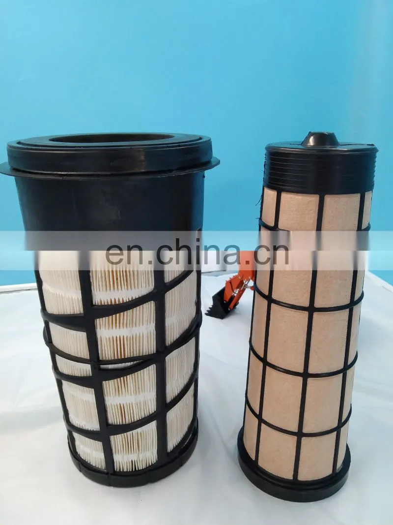 High Quality Machine Parts for Sk130-8 and SK140-8 ,YY11P00008S003, YY11P00008S002 Excavator Air Filter