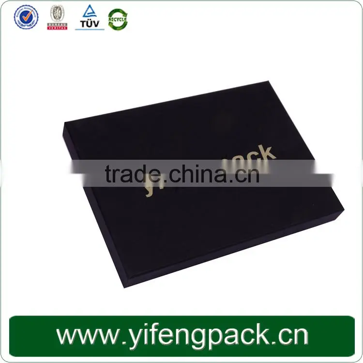 Plain color custom printed cardboard scarf storage box