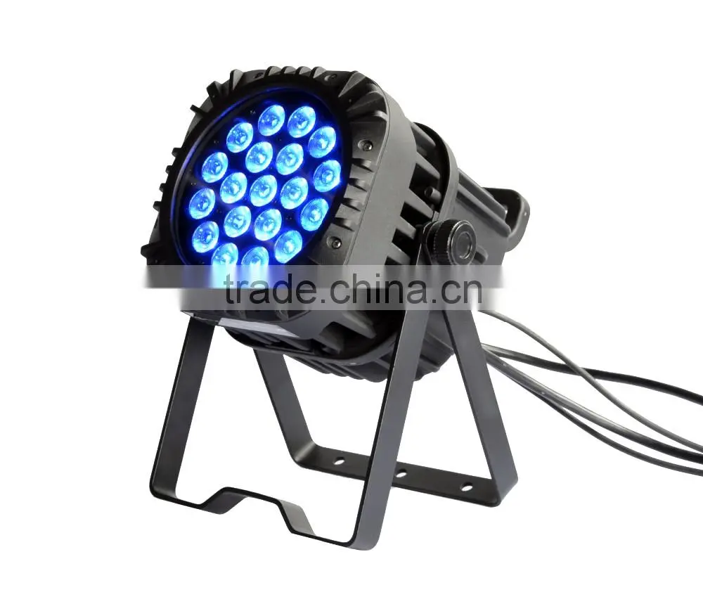 Waterproof 19pcs*15w five in one rgbwa led par light