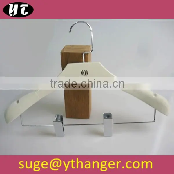 WL5520 custom deluxe hanger wooden hanger for clothes