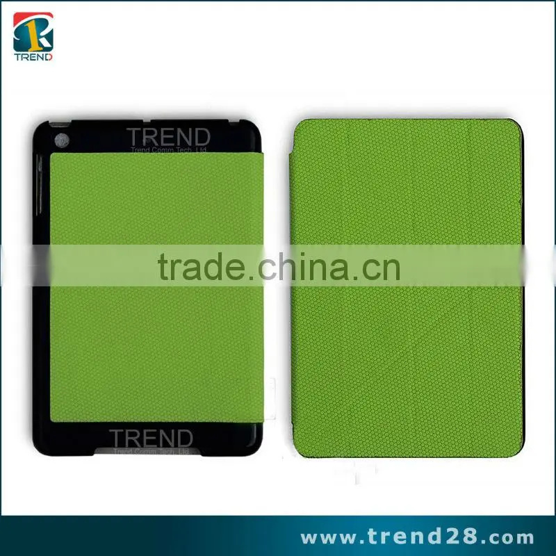portable folding leather flip case for ipad mini tablet